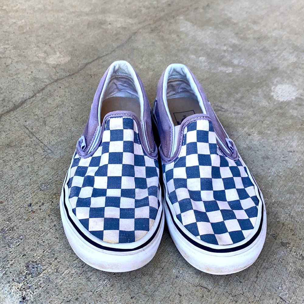 Cute Navy blue slip on Vans